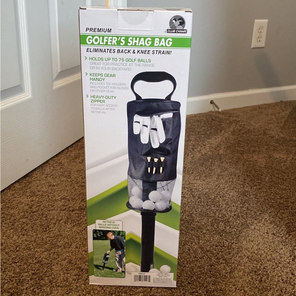 Golf shag bag